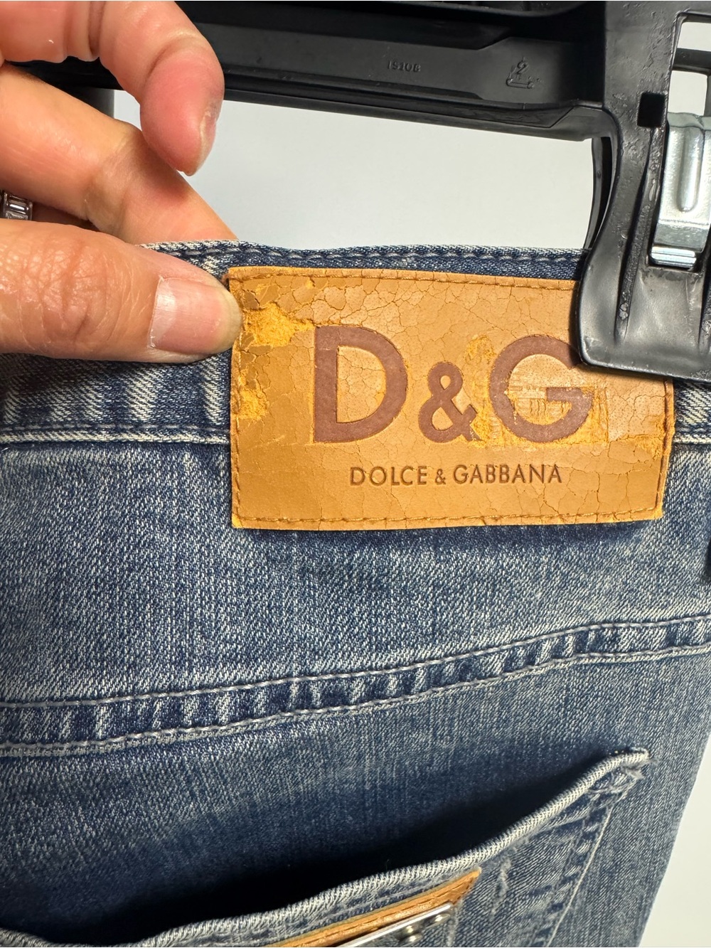 Dolce & Gabbana Faded Light Blue Slim Straight Jeans 14 classic - Picture 7 of 7